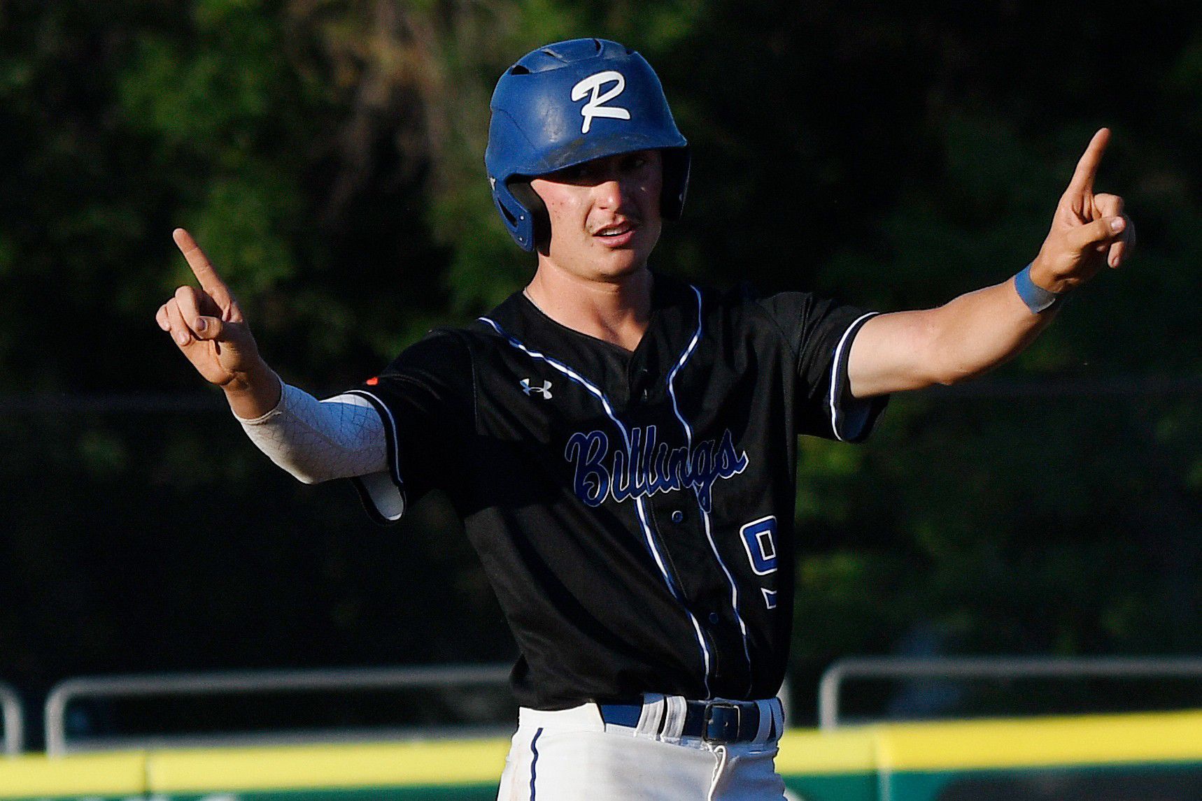 Billings Royals and Misoula Mavericks compete in the State Class AA Legion Tournament at Dehler on Sunday
